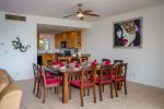 Gourmet kitchen and dining table